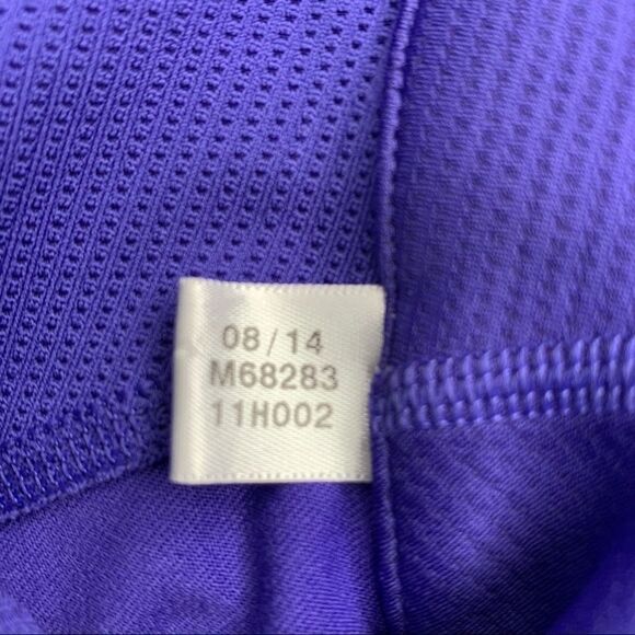 Adidas Women's Climalite Ultimate Purple 1/2 Zip Pullover Athletic Jacket SZ S - Picture 5 of 9